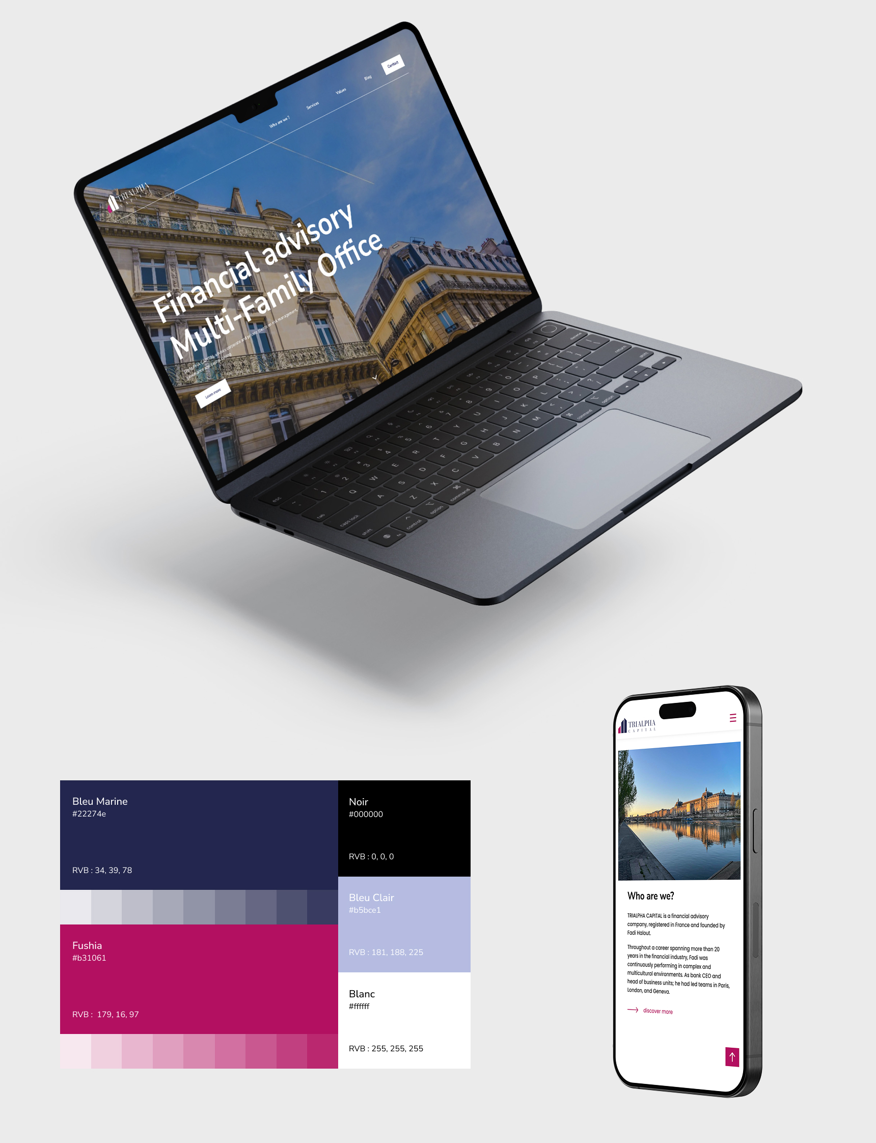 mockup Trialpha Siteweb